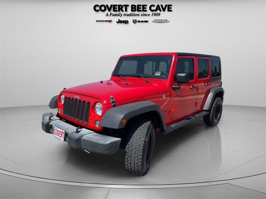 used 2018 Jeep Wrangler JK Unlimited car, priced at $23,035