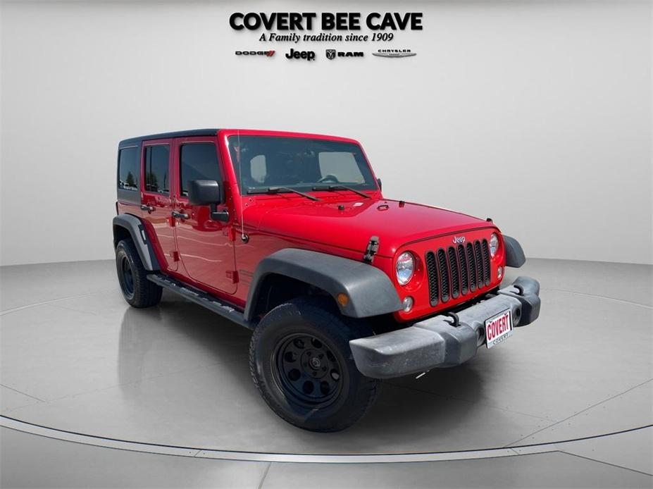 used 2018 Jeep Wrangler JK Unlimited car, priced at $23,035