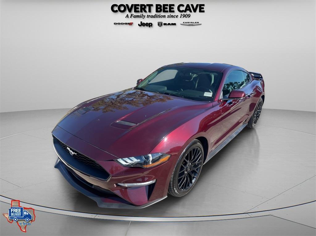 used 2018 Ford Mustang car, priced at $22,636