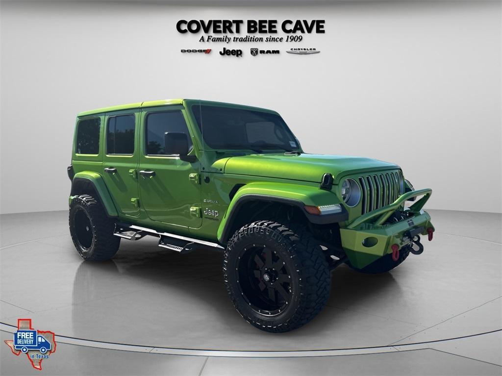 used 2018 Jeep Wrangler Unlimited car, priced at $29,996