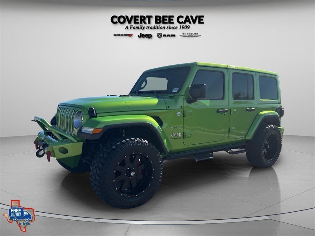 used 2018 Jeep Wrangler Unlimited car, priced at $29,996