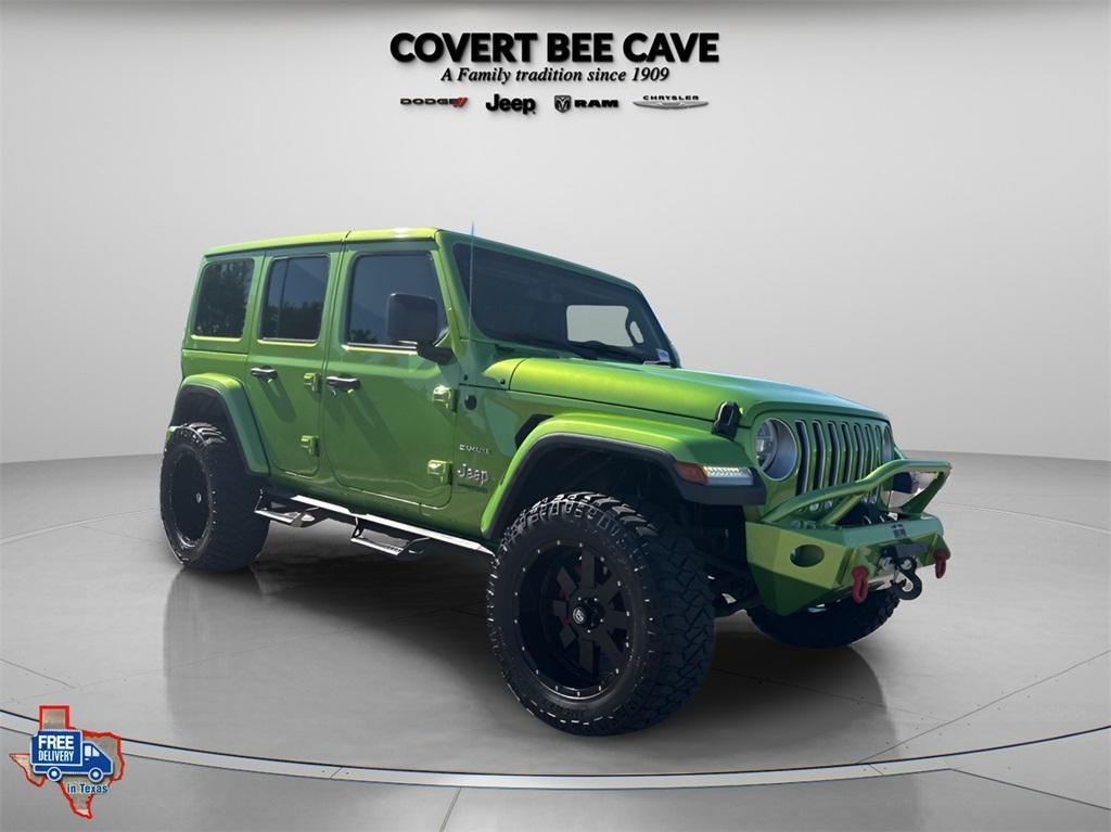 used 2018 Jeep Wrangler Unlimited car, priced at $29,996