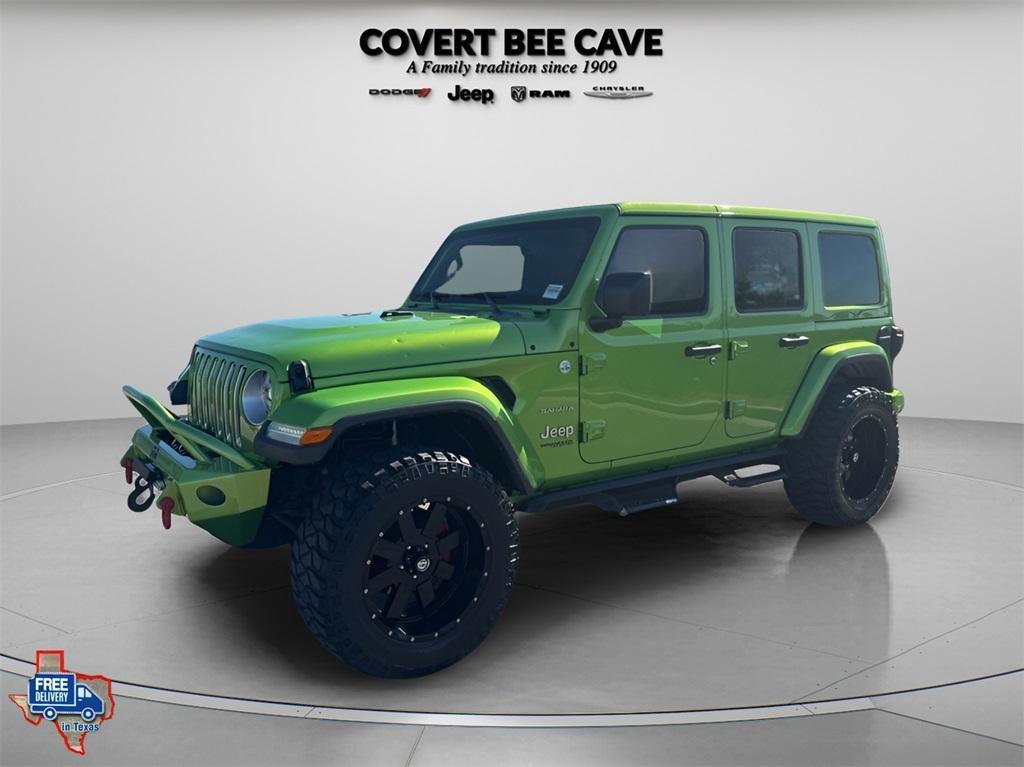 used 2018 Jeep Wrangler Unlimited car, priced at $29,996