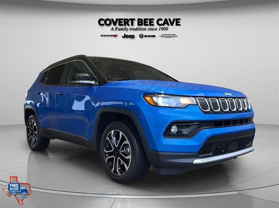 used 2022 Jeep Compass car, priced at $23,965