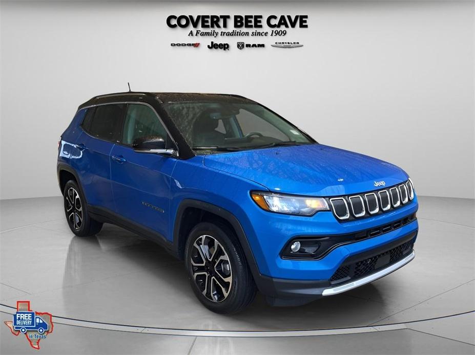 used 2022 Jeep Compass car, priced at $23,965