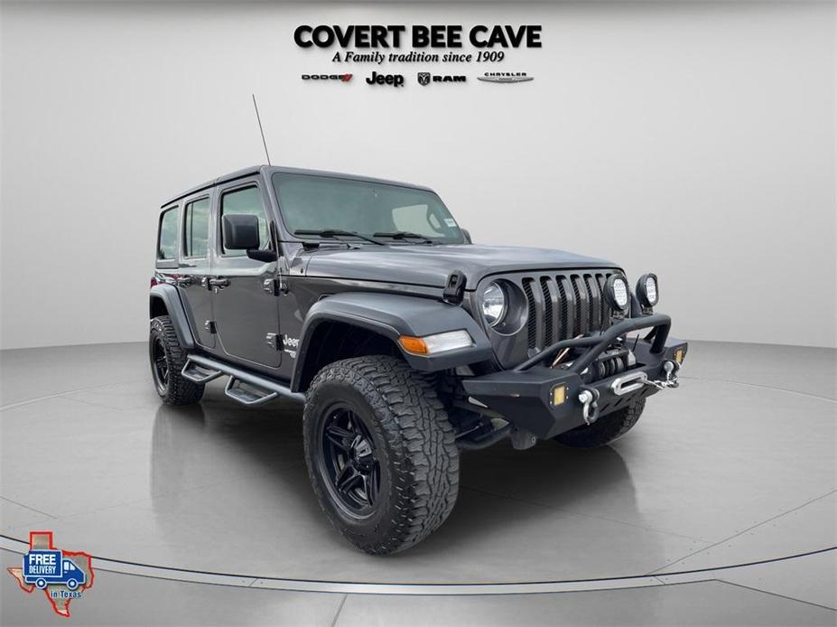 used 2018 Jeep Wrangler Unlimited car, priced at $24,615