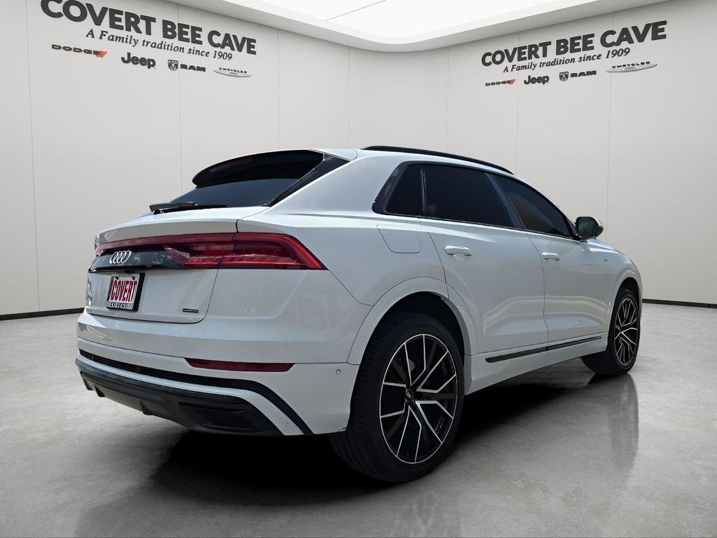 used 2022 Audi Q8 car, priced at $57,296