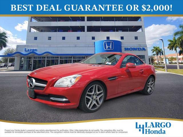 used 2015 Mercedes-Benz SLK-Class car, priced at $18,980