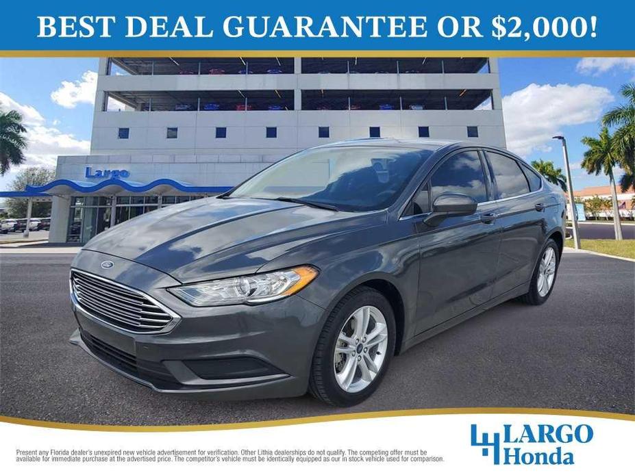 used 2018 Ford Fusion car, priced at $13,646