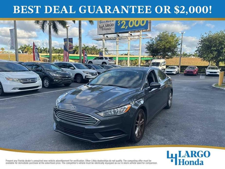 used 2018 Ford Fusion car, priced at $12,518