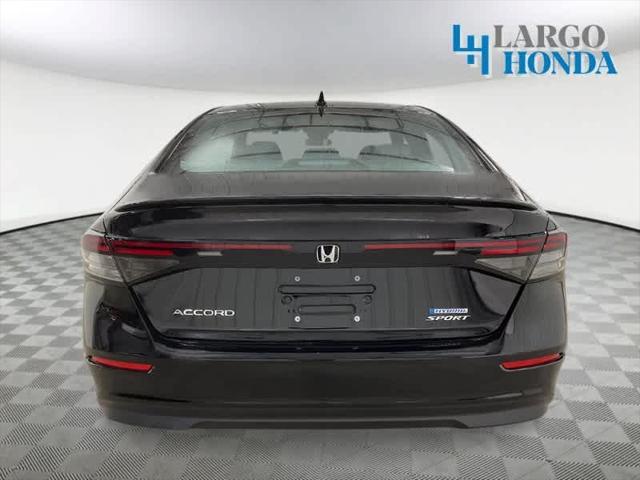 new 2025 Honda Accord Hybrid car, priced at $33,248