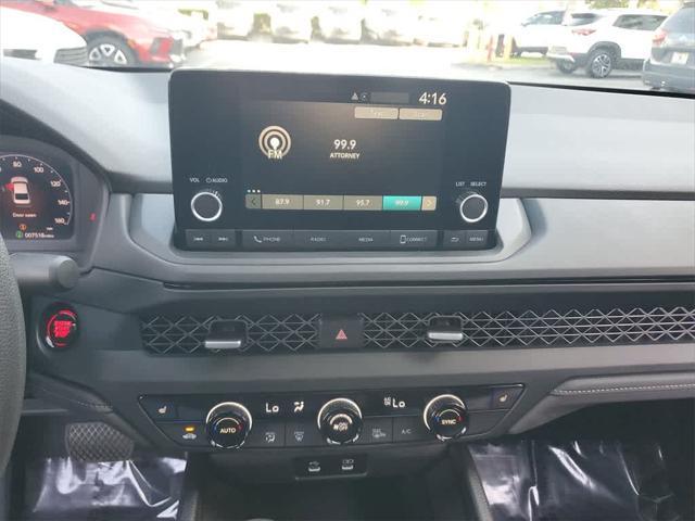 used 2024 Honda Accord car, priced at $23,890