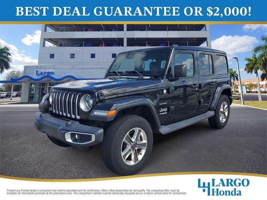 used 2019 Jeep Wrangler Unlimited car, priced at $35,814