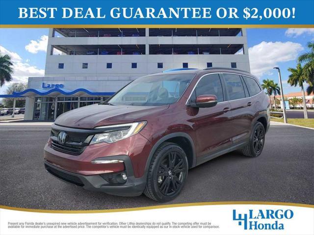 used 2022 Honda Pilot car, priced at $27,748