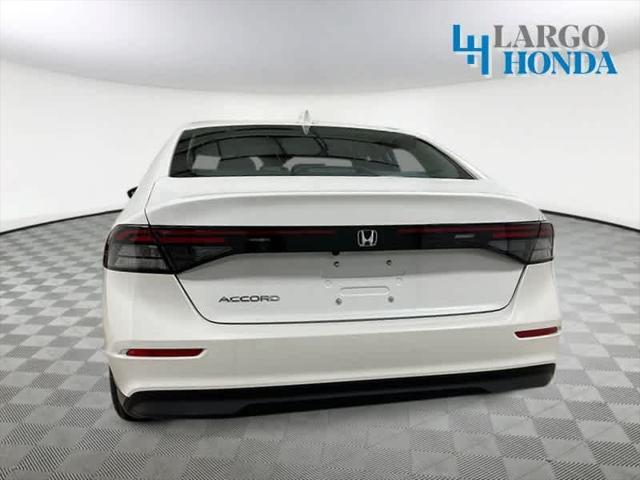 new 2024 Honda Accord car, priced at $29,460