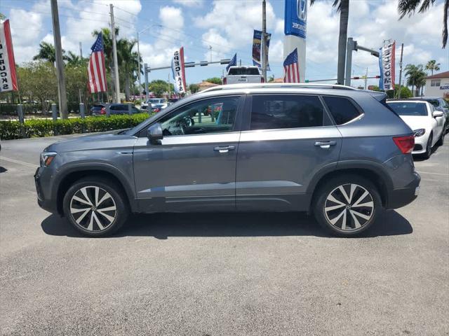 used 2022 Volkswagen Taos car, priced at $18,590