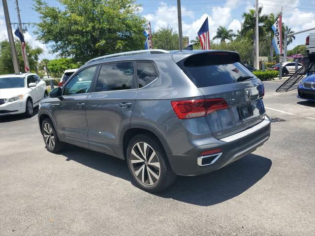 used 2022 Volkswagen Taos car, priced at $18,590
