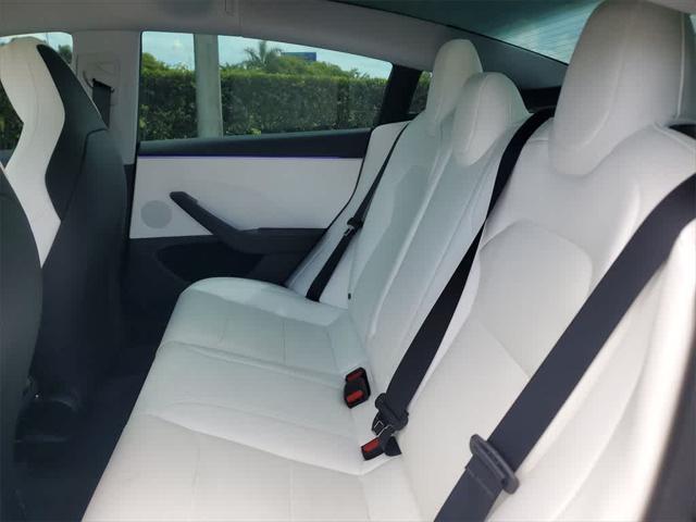 used 2024 Tesla Model 3 car, priced at $39,990
