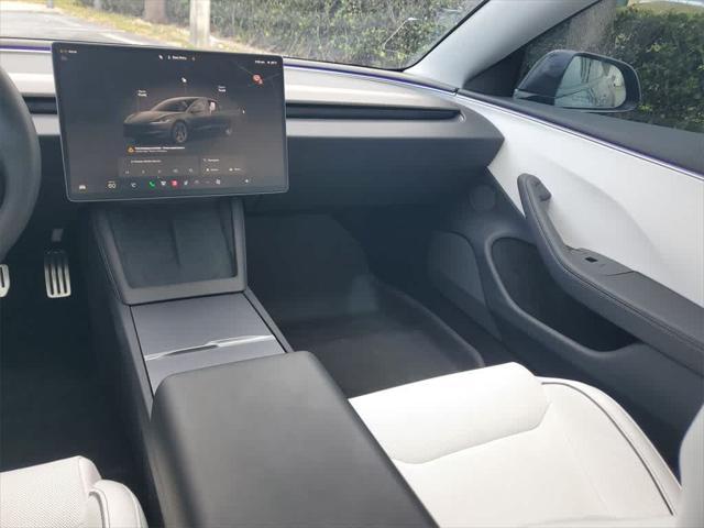 used 2024 Tesla Model 3 car, priced at $39,990