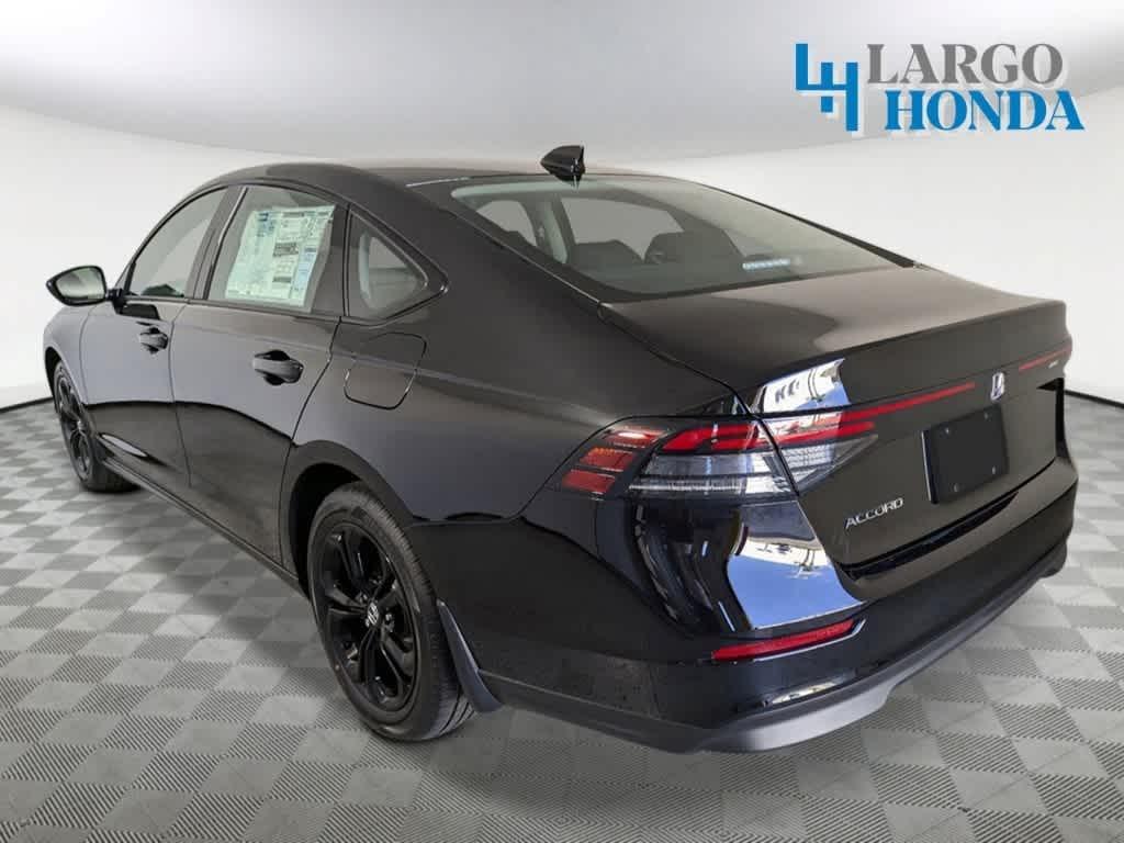 new 2025 Honda Accord car, priced at $30,910