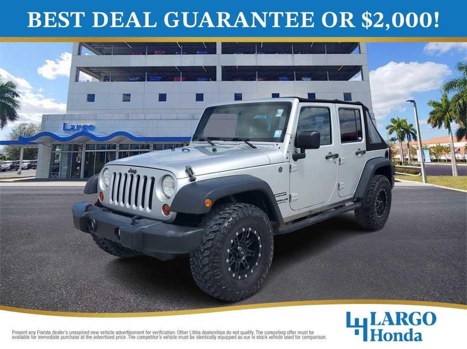 used 2010 Jeep Wrangler Unlimited car, priced at $11,817