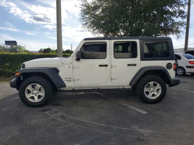 used 2018 Jeep Wrangler Unlimited car, priced at $19,831