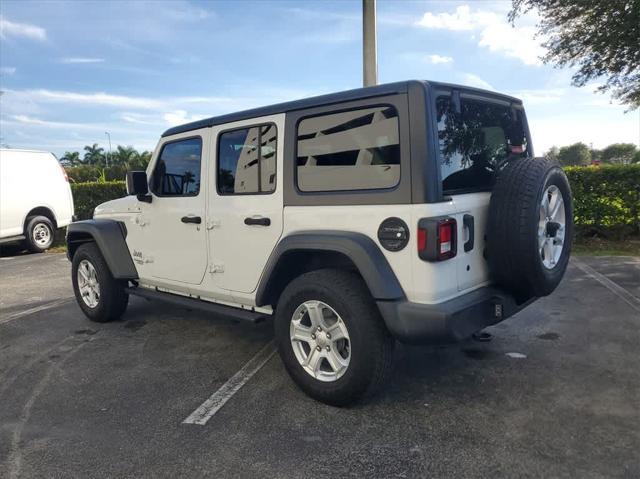 used 2018 Jeep Wrangler Unlimited car, priced at $19,831