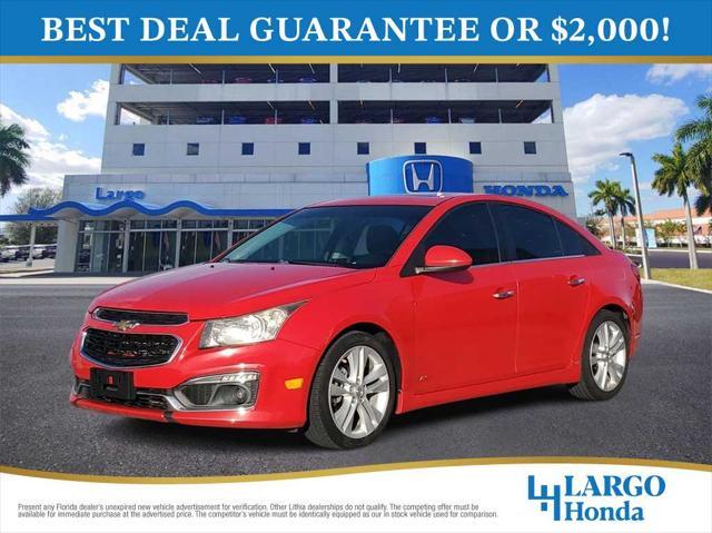 used 2016 Chevrolet Cruze Limited car, priced at $6,998