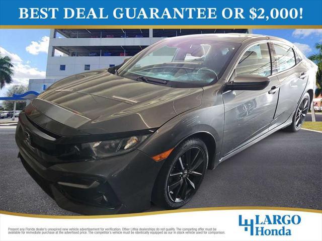 used 2021 Honda Civic car, priced at $18,785