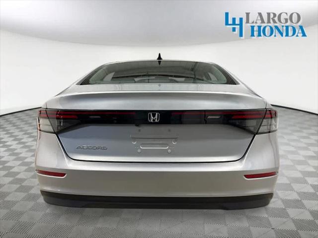 new 2025 Honda Accord car, priced at $30,346