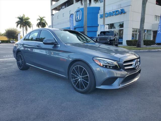 used 2021 Mercedes-Benz C-Class car, priced at $25,894