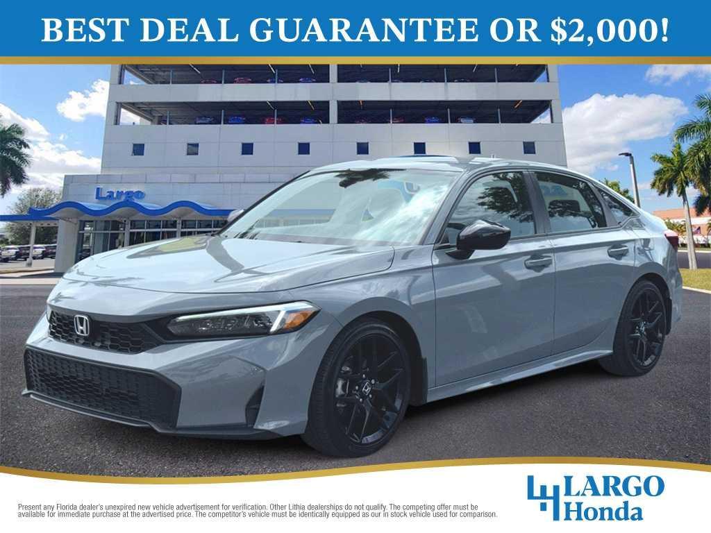 used 2025 Honda Civic car, priced at $21,790