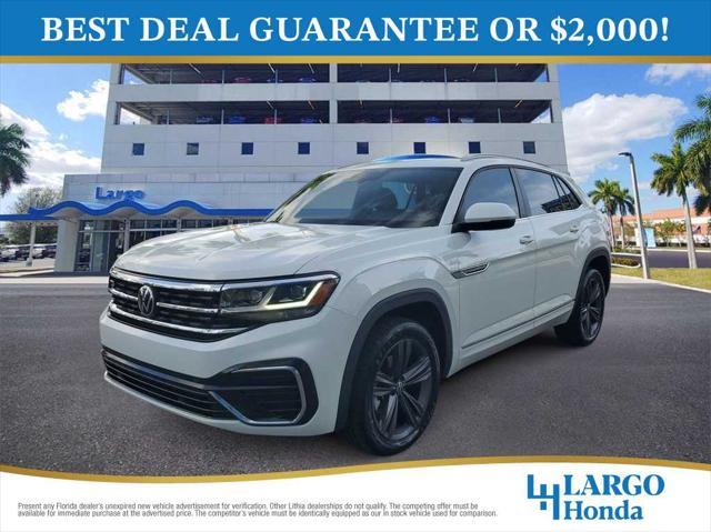 used 2021 Volkswagen Atlas Cross Sport car, priced at $25,955