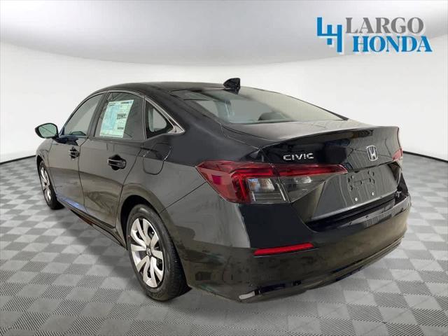new 2025 Honda Civic car, priced at $25,000