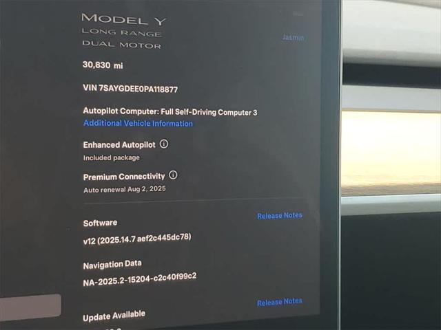 used 2023 Tesla Model Y car, priced at $26,990