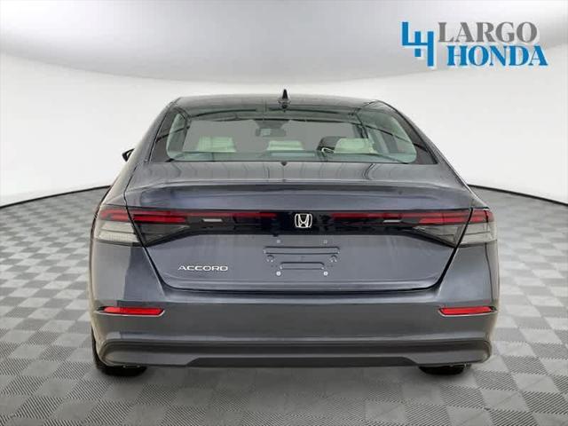 new 2025 Honda Accord car, priced at $28,269