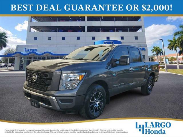 used 2020 Nissan Titan car, priced at $28,526