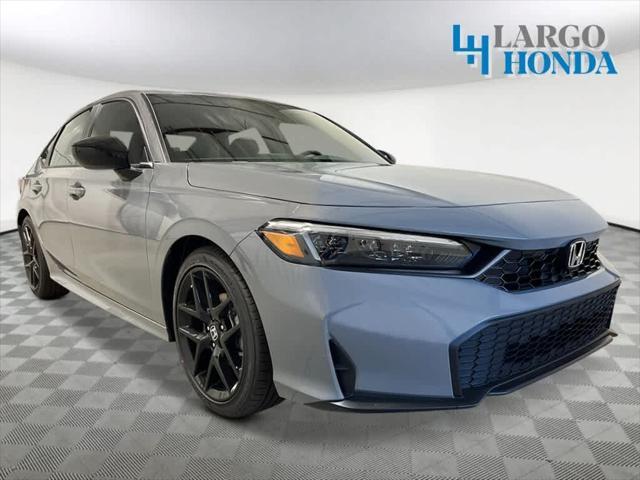 new 2025 Honda Civic car, priced at $27,455