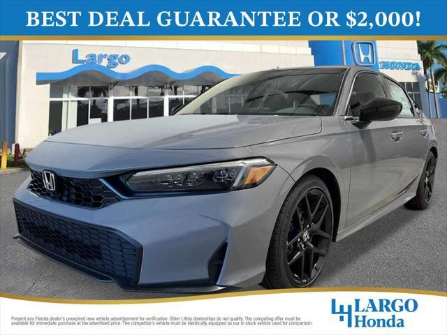 new 2025 Honda Civic car, priced at $27,455
