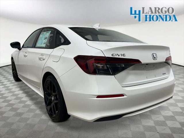 new 2025 Honda Civic Hybrid car, priced at $30,155