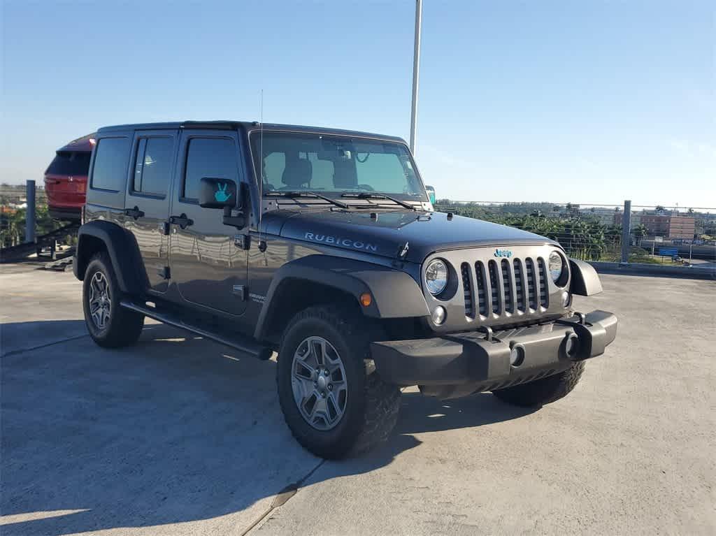 used 2017 Jeep Wrangler Unlimited car, priced at $25,819