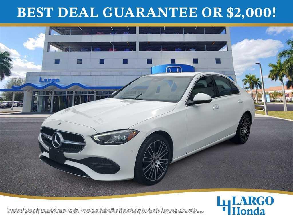 used 2024 Mercedes-Benz C-Class car, priced at $36,990