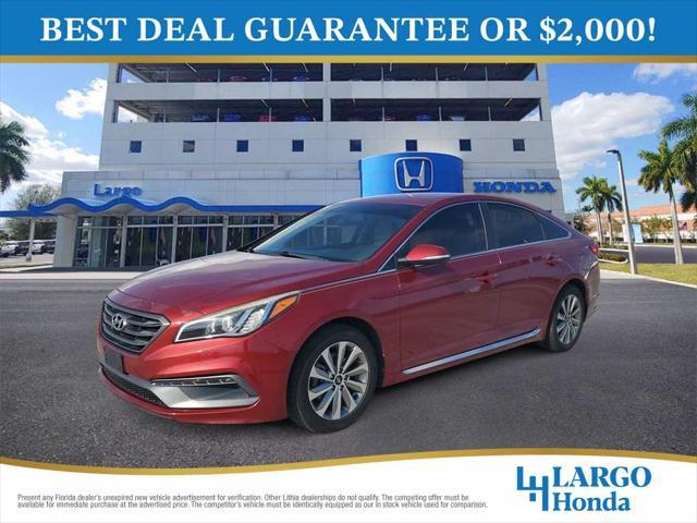 used 2015 Hyundai Sonata car, priced at $8,652