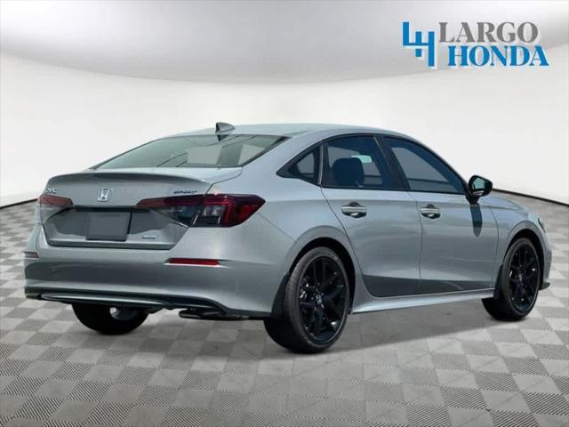 new 2025 Honda Civic Hybrid car, priced at $30,155