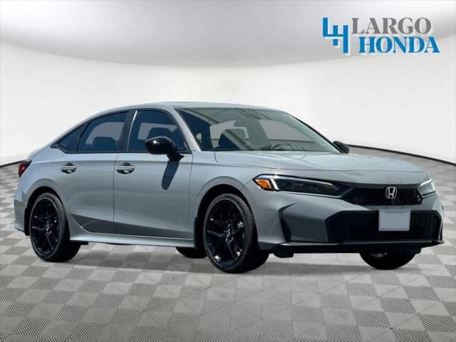 new 2025 Honda Civic Hybrid car, priced at $30,155