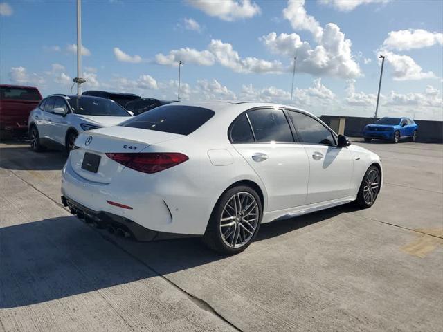 used 2023 Mercedes-Benz AMG C 43 car, priced at $56,346