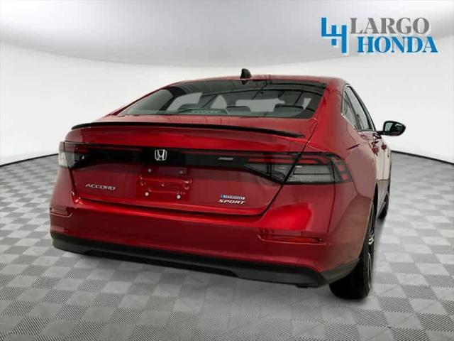 new 2024 Honda Accord Hybrid car, priced at $32,454