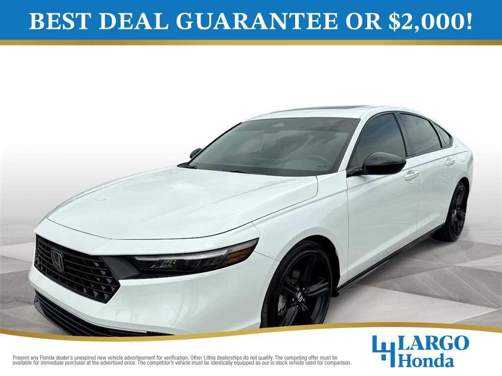 used 2025 Honda Accord Hybrid car
