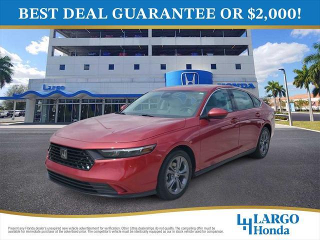 used 2023 Honda Accord car, priced at $22,112