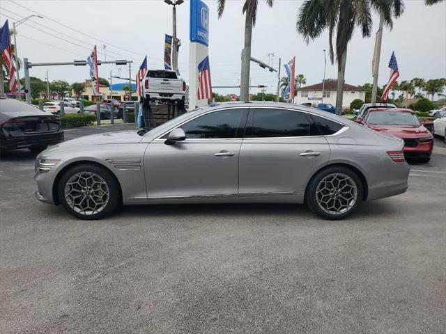 used 2021 Genesis G80 car, priced at $29,990